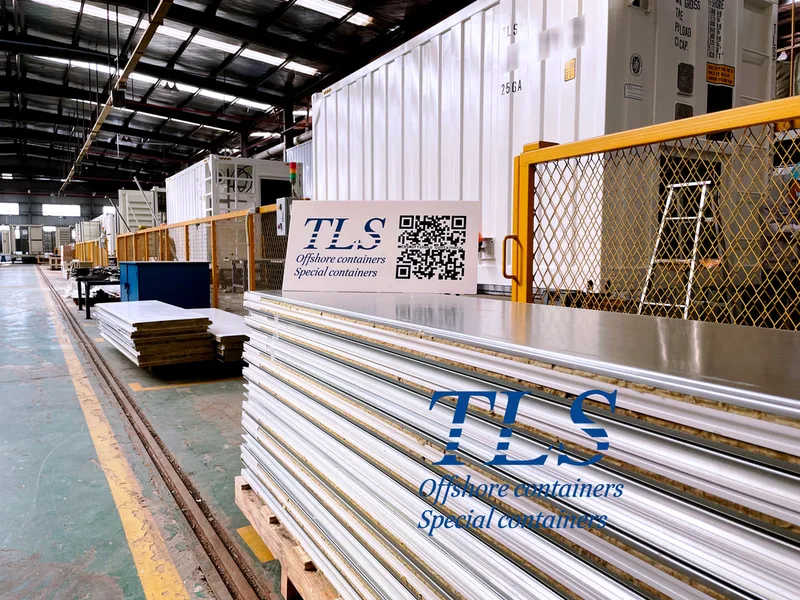 pressurised container manufacturing lines in TLS factory