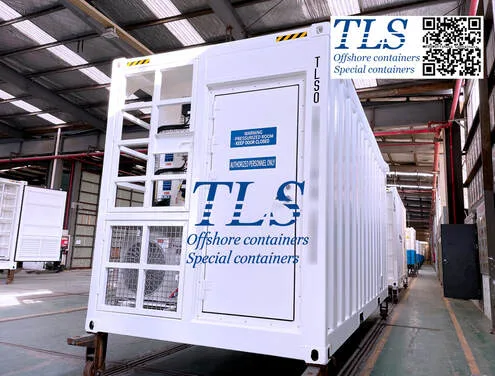 20ft Container Workshop ex-proof with Personnel Doors
