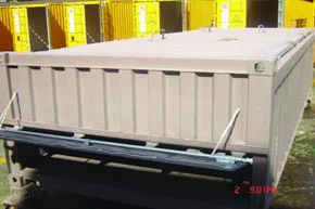 TLS, offshore container, half height container