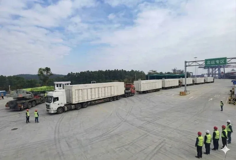 transportation of aidc containers, 