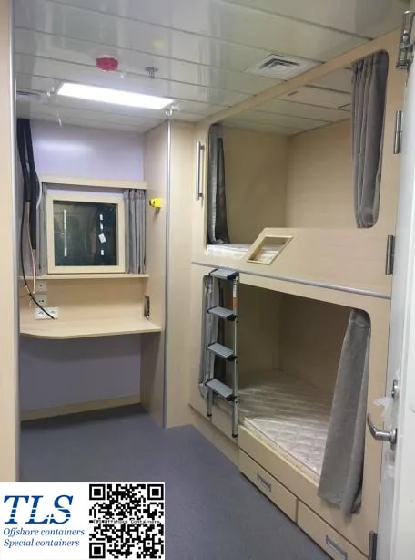 8 PAX A60 ACCOMMODATION MODULES, ZONE 2 APPLIED