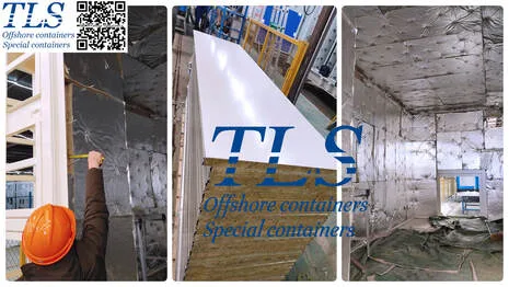 A60 Rock-wool Laying and Aluminum Film Tape Pasting