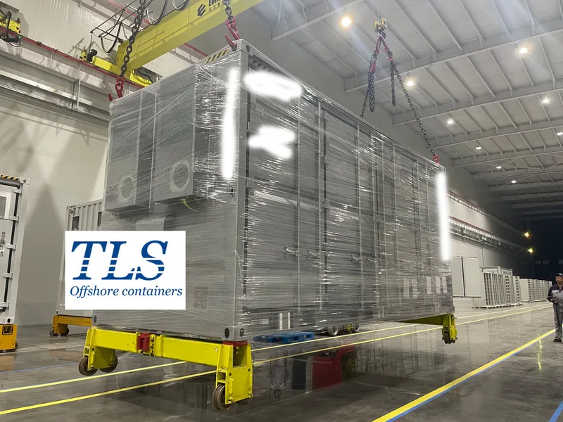BESS enclosure manufacturing in TLS production lines