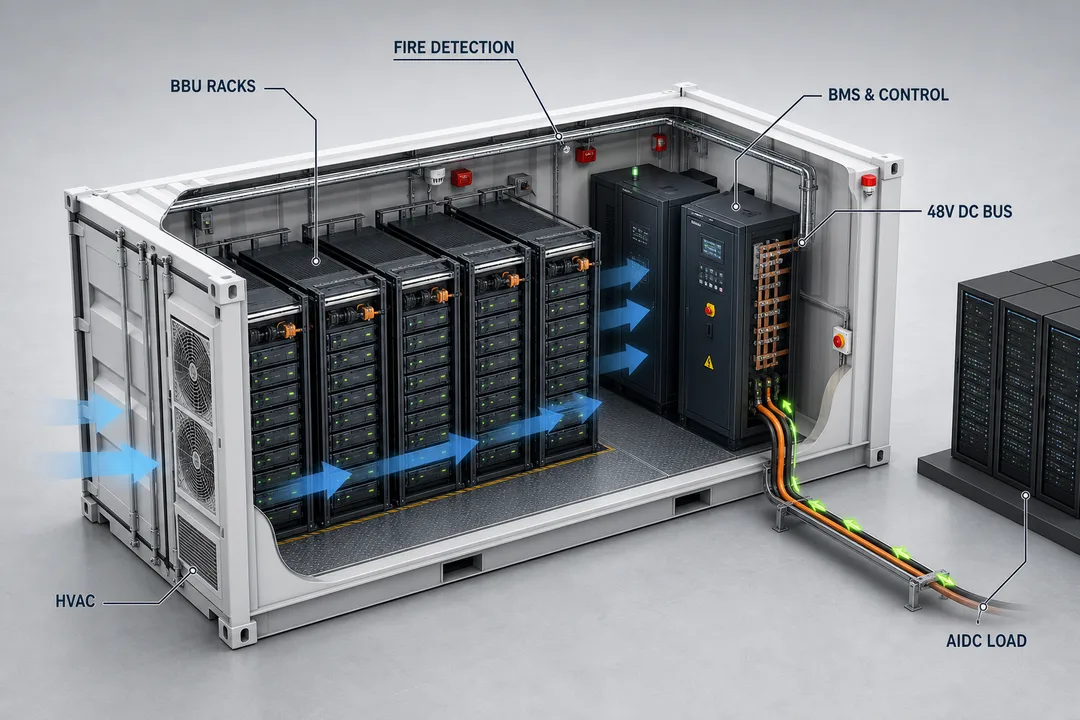 BBU container, tls energy