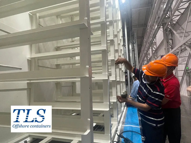 QC by TLS, BESS enclosure