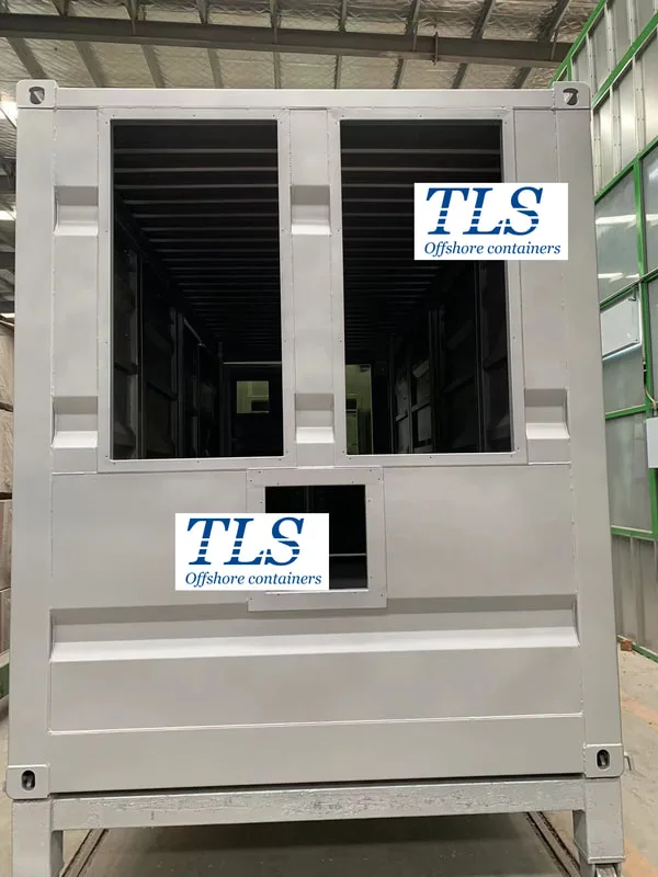 TLS factory, container manufacturing, BESS