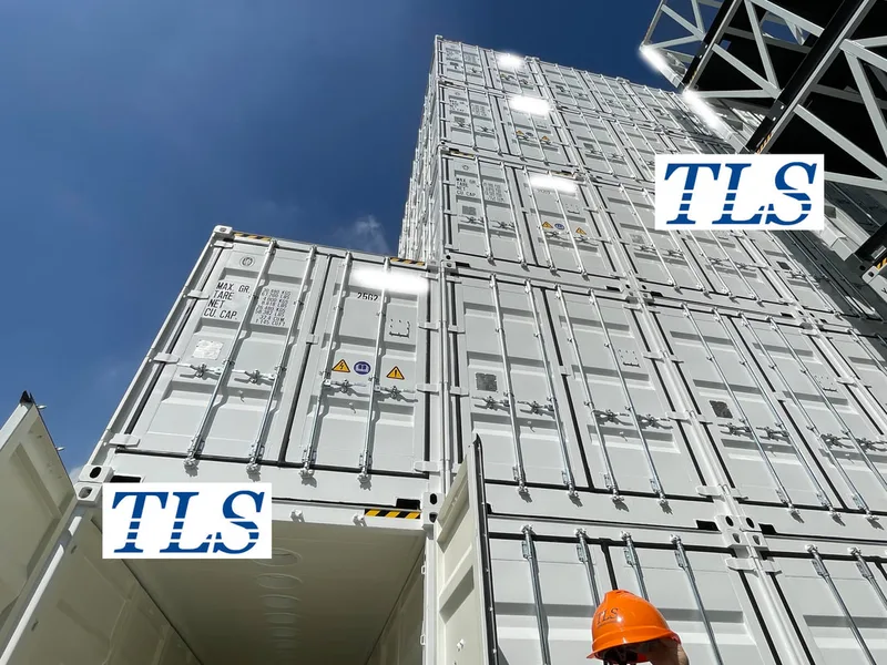 mass production of bess container