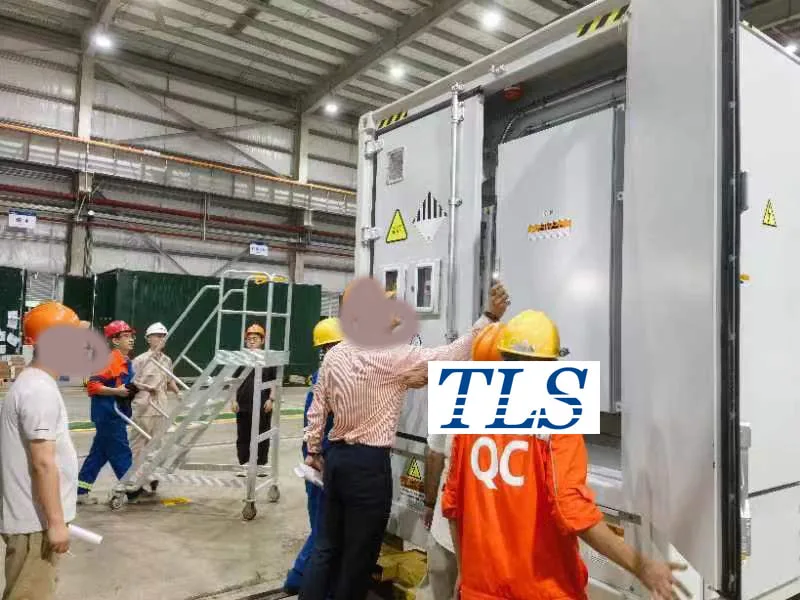 on site inspection of BESS