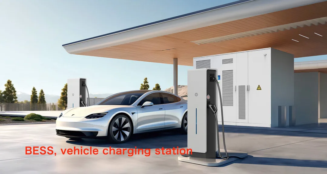 BESS, vehicle charging stations, tls energy