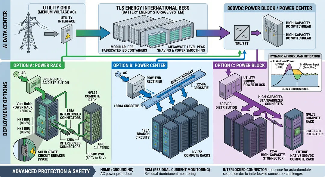 BBU, BESS, TLS energy