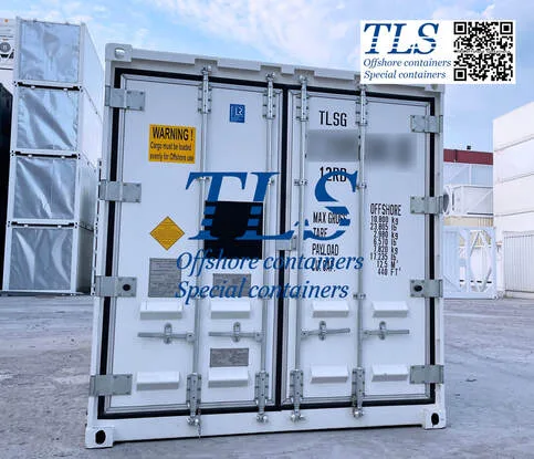 cold storage container with Cargo Doors