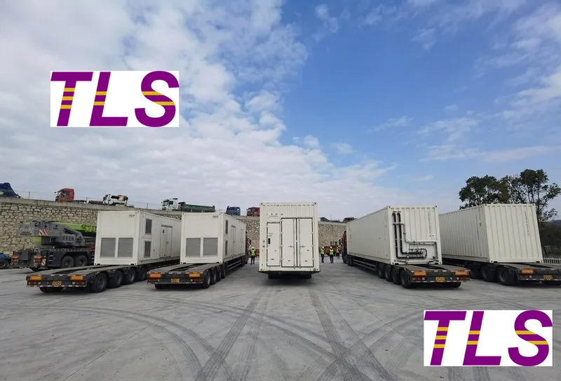 ready for delivery, containerised data center
