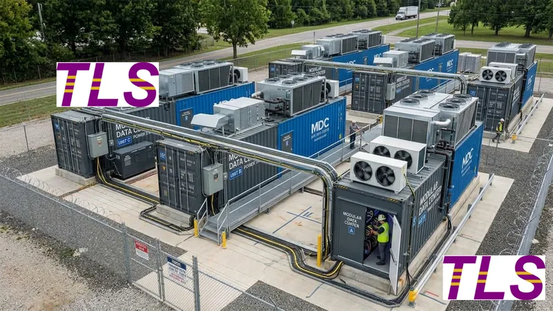 CDC, MDC, containerised data center, tls energy