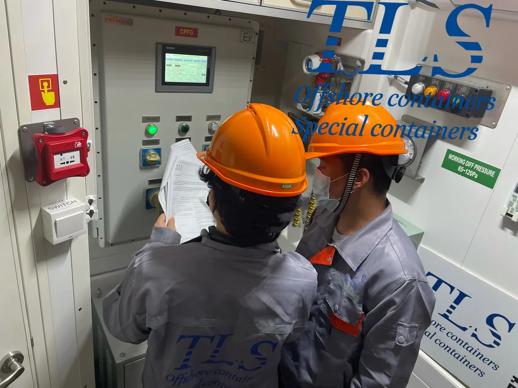 OFFSHORE POSITIVE PRESSURE CONTAINER