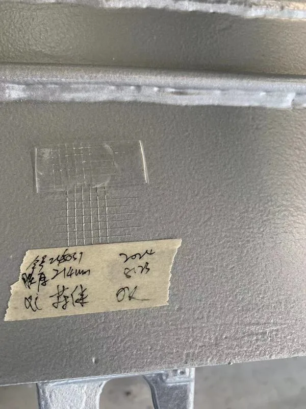 Paint Adhesion Testing，cross cut test