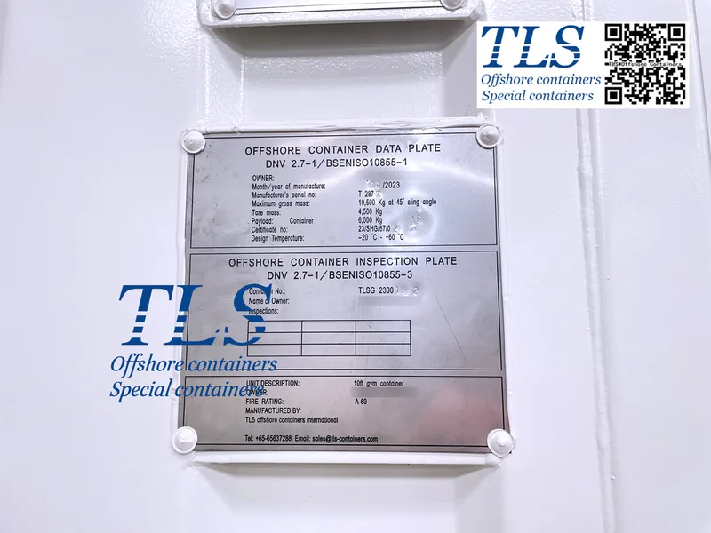 Data plate