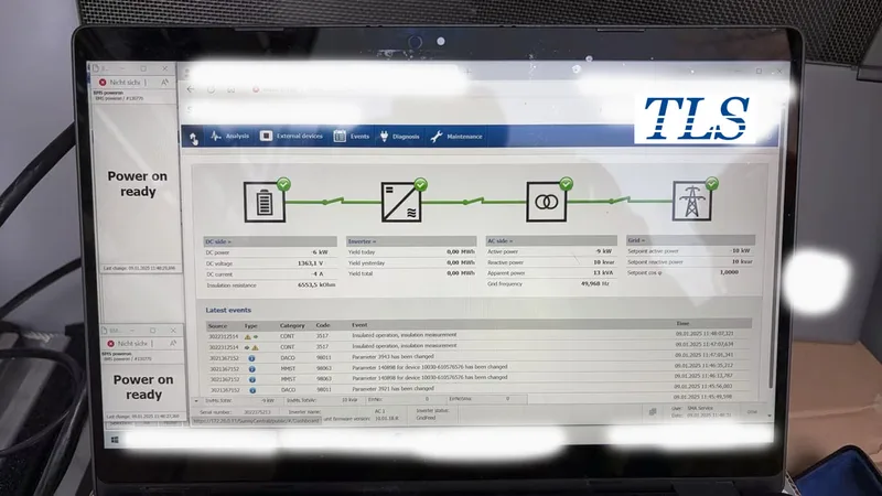 BESS testing by tls 
