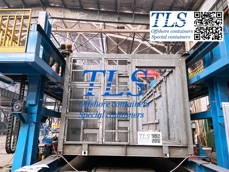 assembled offshore container shipping modular
