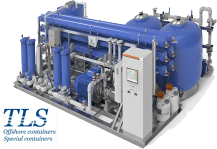 RO fresh water generator container, Containerised fresh water generator