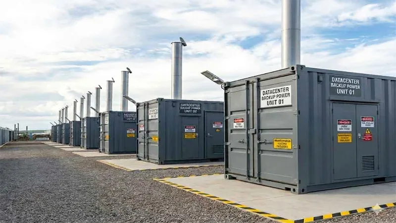 genset container, aidc power supply, 800V dc, aidc