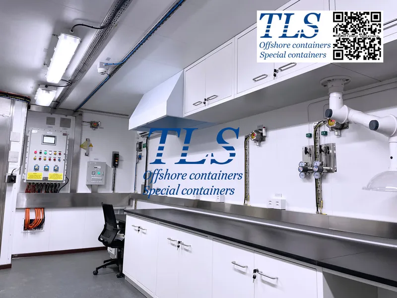 workshop container, laboratory container, offshore dnv2.7-1