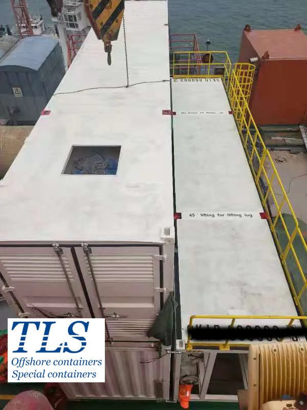 mud logging cabin, positive pressure container, cpfg. 