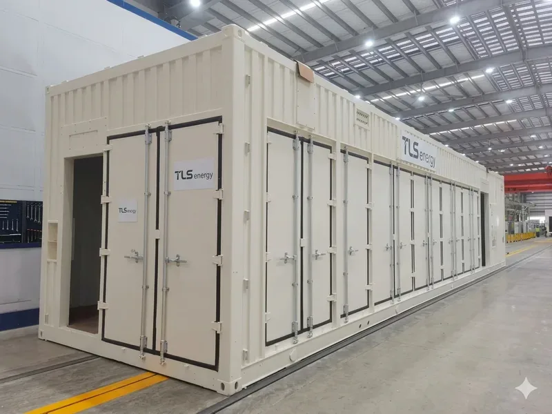 external view, e-house container, 