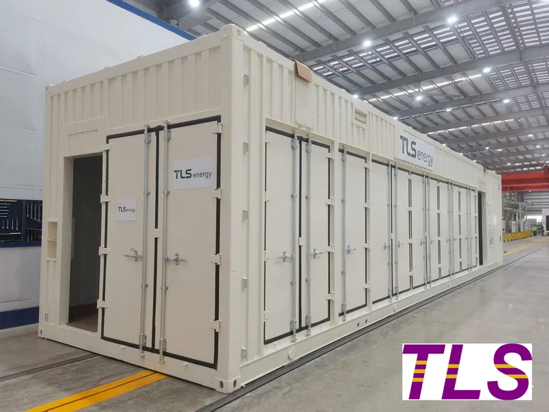 lv container, external view, tls energy