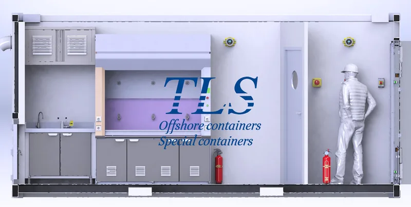 LAB CONTAINER IN HAZARDOUS ZONES