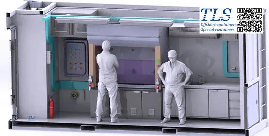Negative pressure lab container