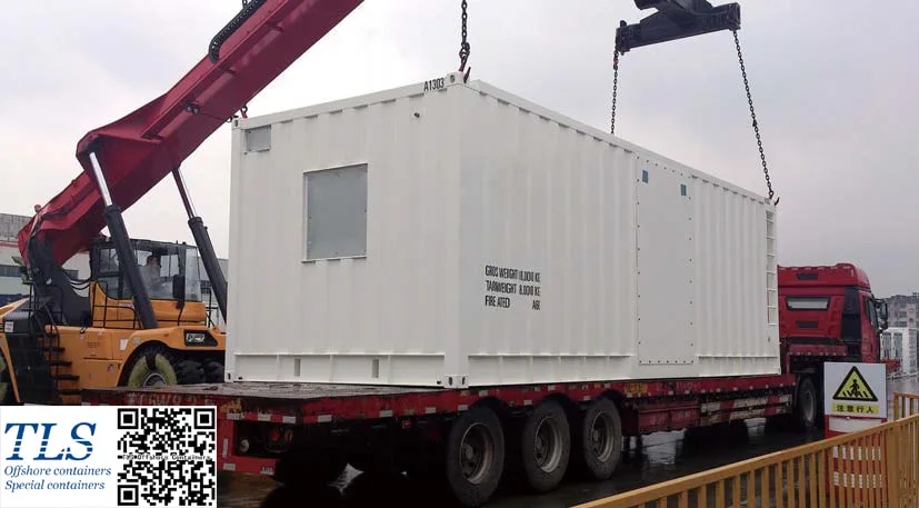 Offshore accommodation cabin for 1-8 personnel