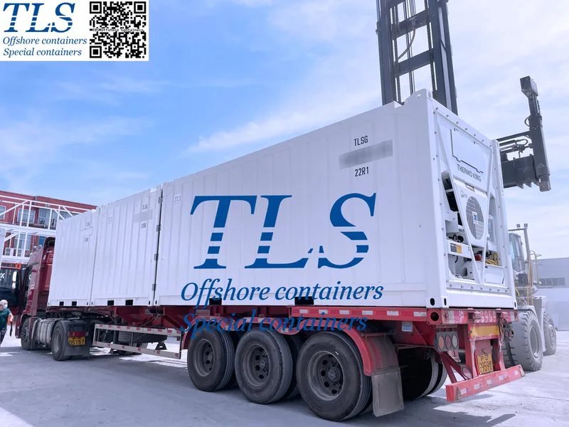 transportation of offshore reefer containers, tls energy