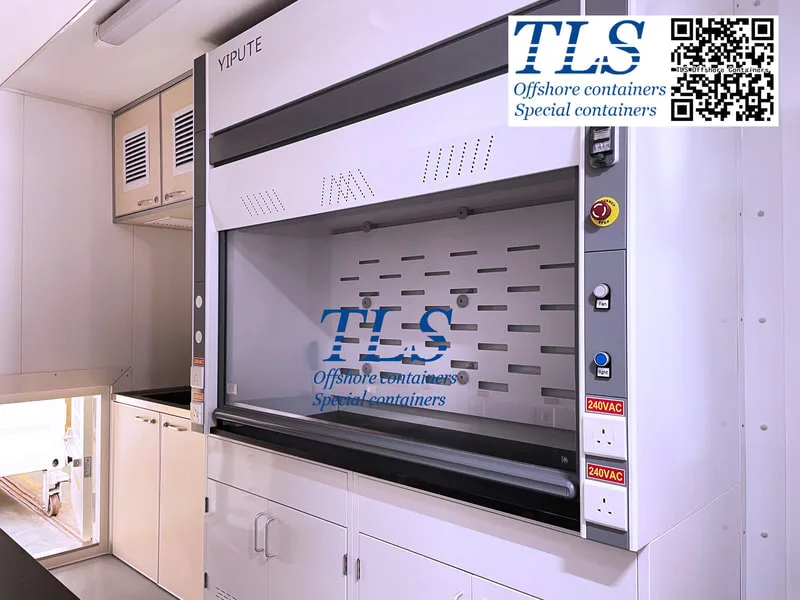 offshore-workshop-container-lab-container-tls-offshore-fume hood
