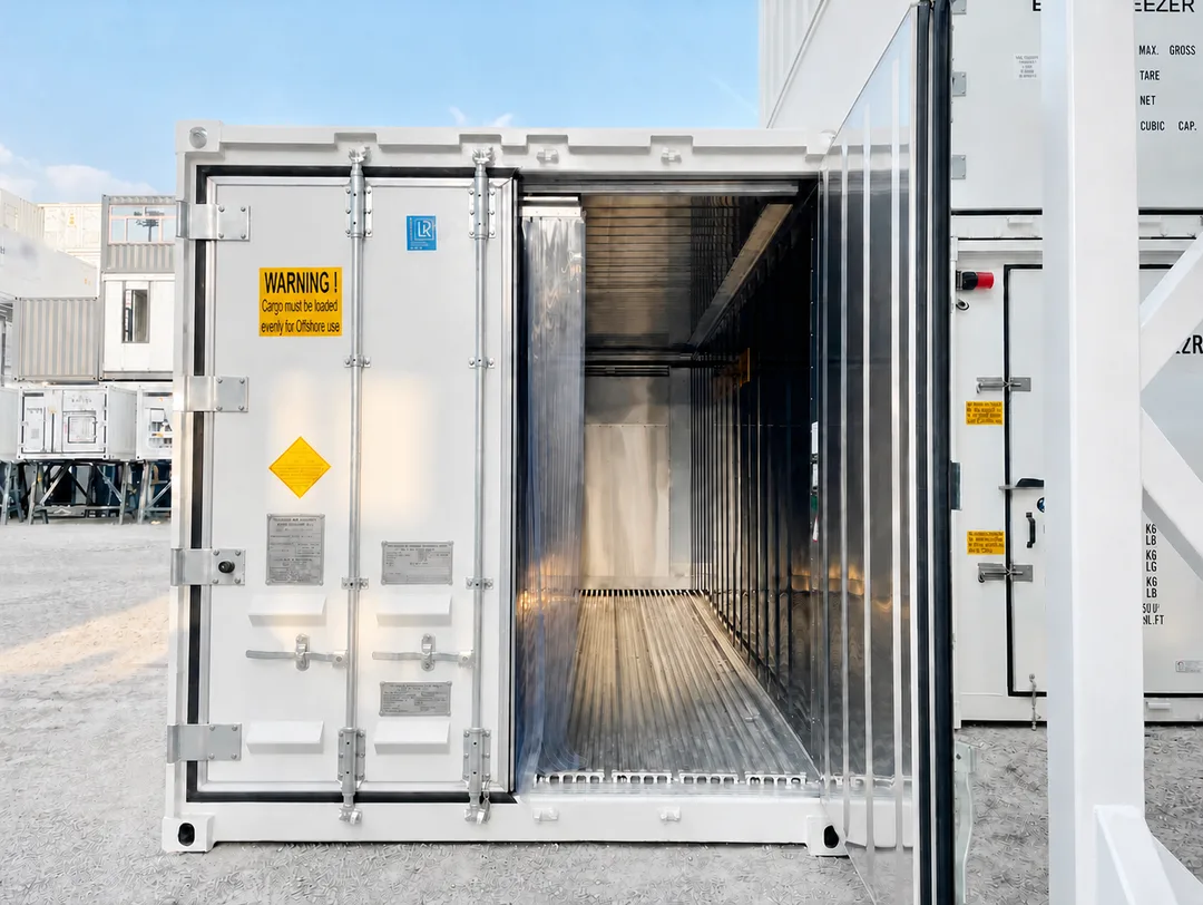 offshore reefer containers, refrigerated containers, tls offshore containers