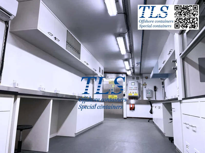 pressurized container lab container tls offshore containers