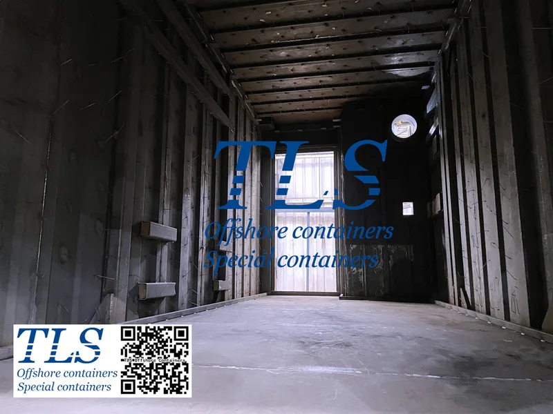 Produce the container frame and weld the container.