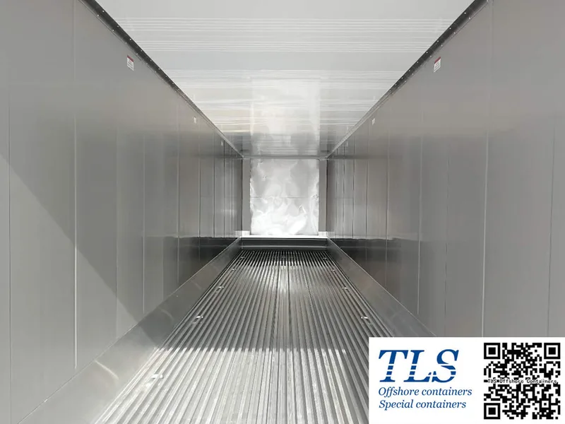 refrigerated container internal decoration