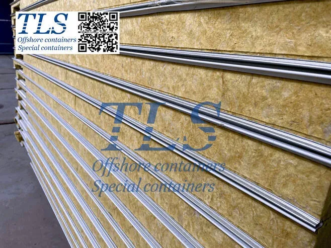 sea container insolation material for A60  standard marine shipping container