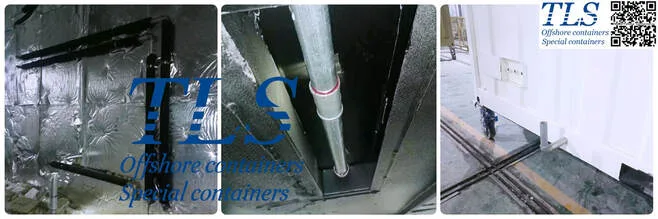 A60 Rock-wool Laying and Aluminum Film Tape Pasting