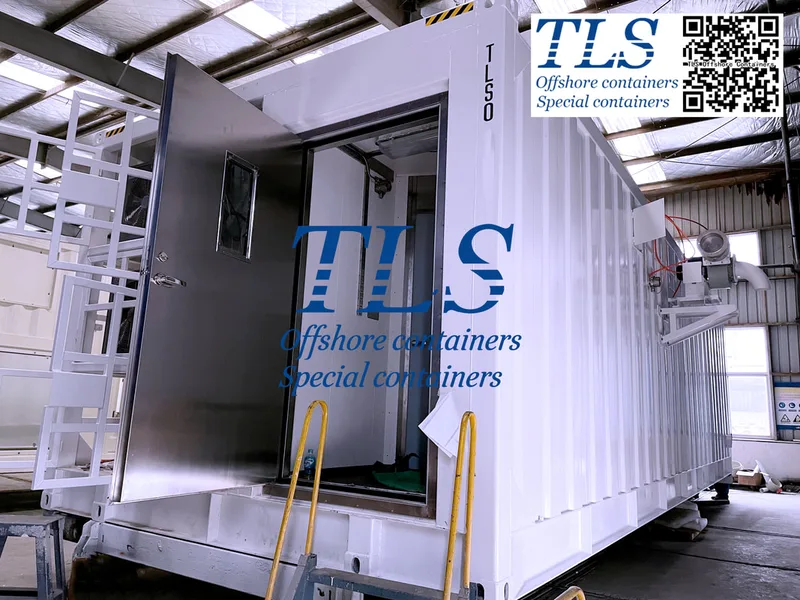 super wide pressurized workshop container
