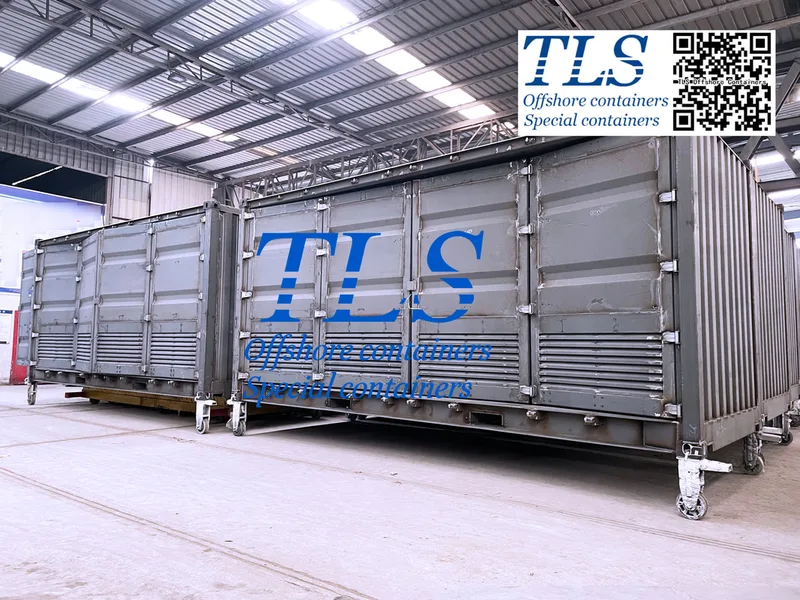 bess container welding, assembly, tls fabricate