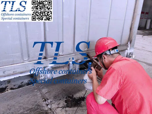 WELDING INSPECTION METHOD FOR SHIPPING CONTAINERS